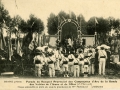 Braine (Aisne) Parade du bouquet provincial des cie d'arc de la ronde des vallées de l'asine et de l'oise Messe solonel en plaine air.jpg