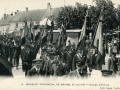 Braine (Aisne) bouquet provincial du 25 mai 1913 groupe d'archers.jpg